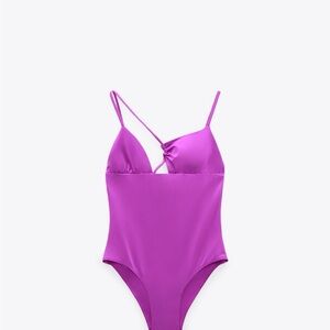 Zara Bold Purple Swimwear